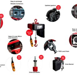 Delta DEH Hoist Features