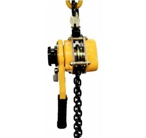 lever hoist side view